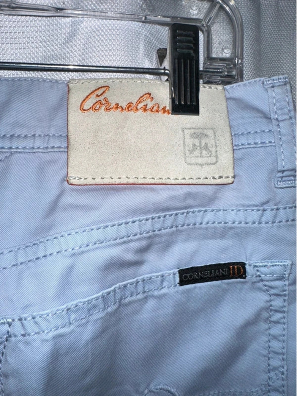 Corneliani ID Luxury Denim Trousers Italian Mens Pants 35